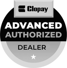 CLOPAY ADVANCED AUTHORIZED DEALER trademark