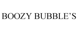 BOOZY BUBBLE'S trademark