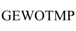 GEWOTMP trademark