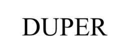 DUPER trademark