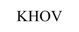 KHOV trademark