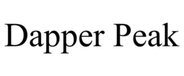 DAPPER PEAK trademark