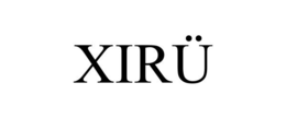 XIRÜ trademark