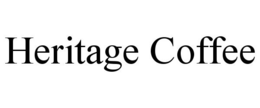 HERITAGE COFFEE trademark
