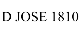 D JOSE 1810 trademark