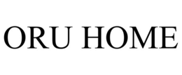 ORU HOME trademark