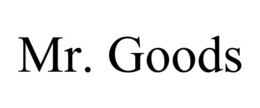 MR. GOODS trademark