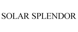 SOLAR SPLENDOR trademark