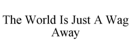 THE WORLD IS JUST A WAG AWAY trademark
