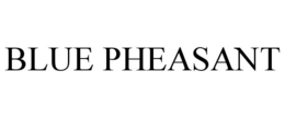 BLUE PHEASANT trademark