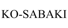 KO-SABAKI trademark