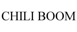 CHILI BOOM trademark