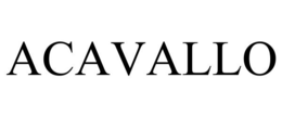 ACAVALLO trademark