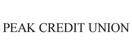 PEAK CREDIT UNION trademark