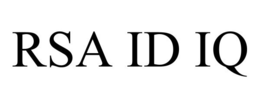 RSA ID IQ trademark
