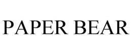 PAPER BEAR trademark