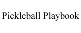PICKLEBALL PLAYBOOK trademark