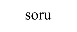SORU trademark