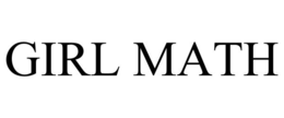 GIRL MATH trademark