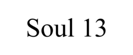 SOUL 13 trademark