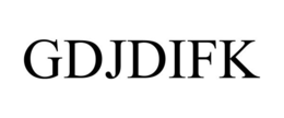 GDJDIFK trademark