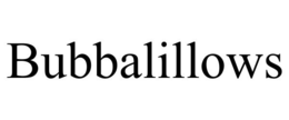 BUBBALILLOWS trademark