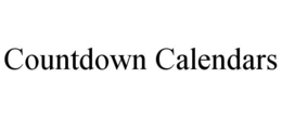 COUNTDOWN CALENDARS trademark