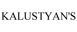 KALUSTYAN'S trademark