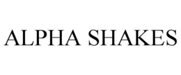 ALPHA SHAKES trademark