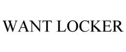 WANT LOCKER trademark