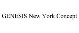 GENESIS NEW YORK CONCEPT trademark