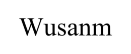 WUSANM trademark