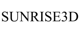 SUNRISE3D trademark