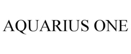 AQUARIUS ONE trademark