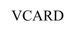 VCARD trademark