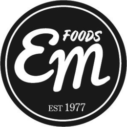 EM FOODS EST 1977 trademark