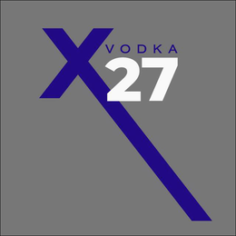 X27 VODKA trademark