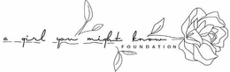 A GIRL YOU MIGHT KNOW FOUNDATION trademark