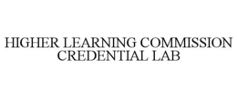 HIGHER LEARNING COMMISSION CREDENTIAL LAB trademark