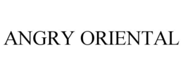ANGRY ORIENTAL trademark