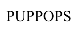 PUPPOPS trademark