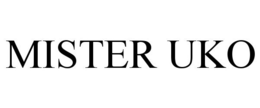 MISTER UKO trademark
