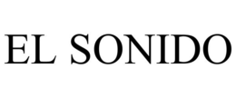EL SONIDO trademark