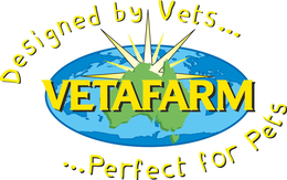 DESIGNED BY VETS . . . VETAFARM . . . PERFECTFOR PETS trademark