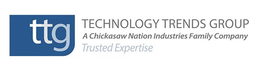 TTG TECHNOLOGY TRENDS GROUP A CHICKASAW NATION INDUSTRIES FAMILY COMPANY TRUSTED EXPERTISE trademark
