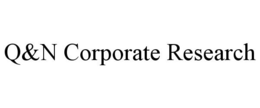 Q&N CORPORATE RESEARCH trademark