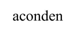 ACONDEN trademark