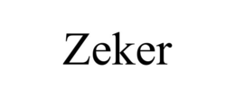 ZEKER trademark