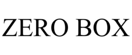 ZERO BOX trademark