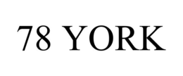 78 YORK trademark